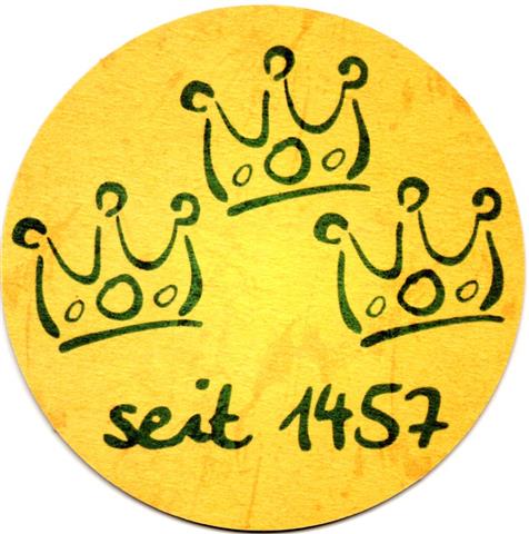 memmelsdorf ba-by drei kronen rund 1b (205-u seit 1457-schrift grün) 